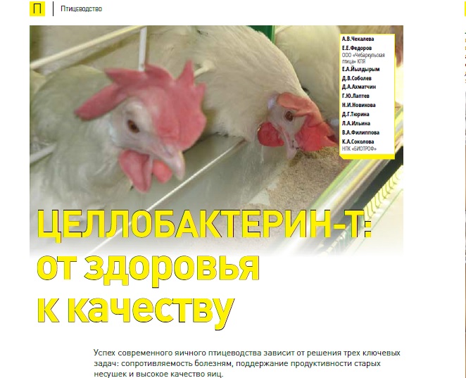 Целлобактерин-Т: от здоровья к качеству
